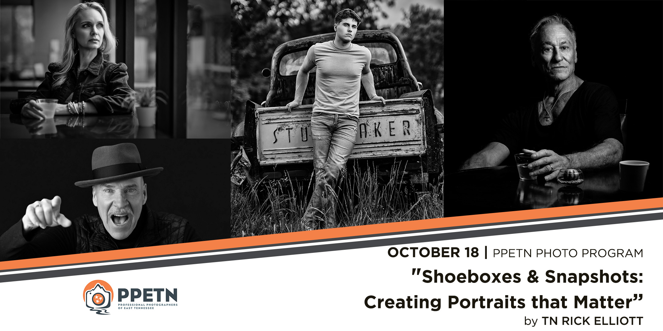Shoeboxes and Snapshots: Creating Portraits that Matter by TN Rick Elliott