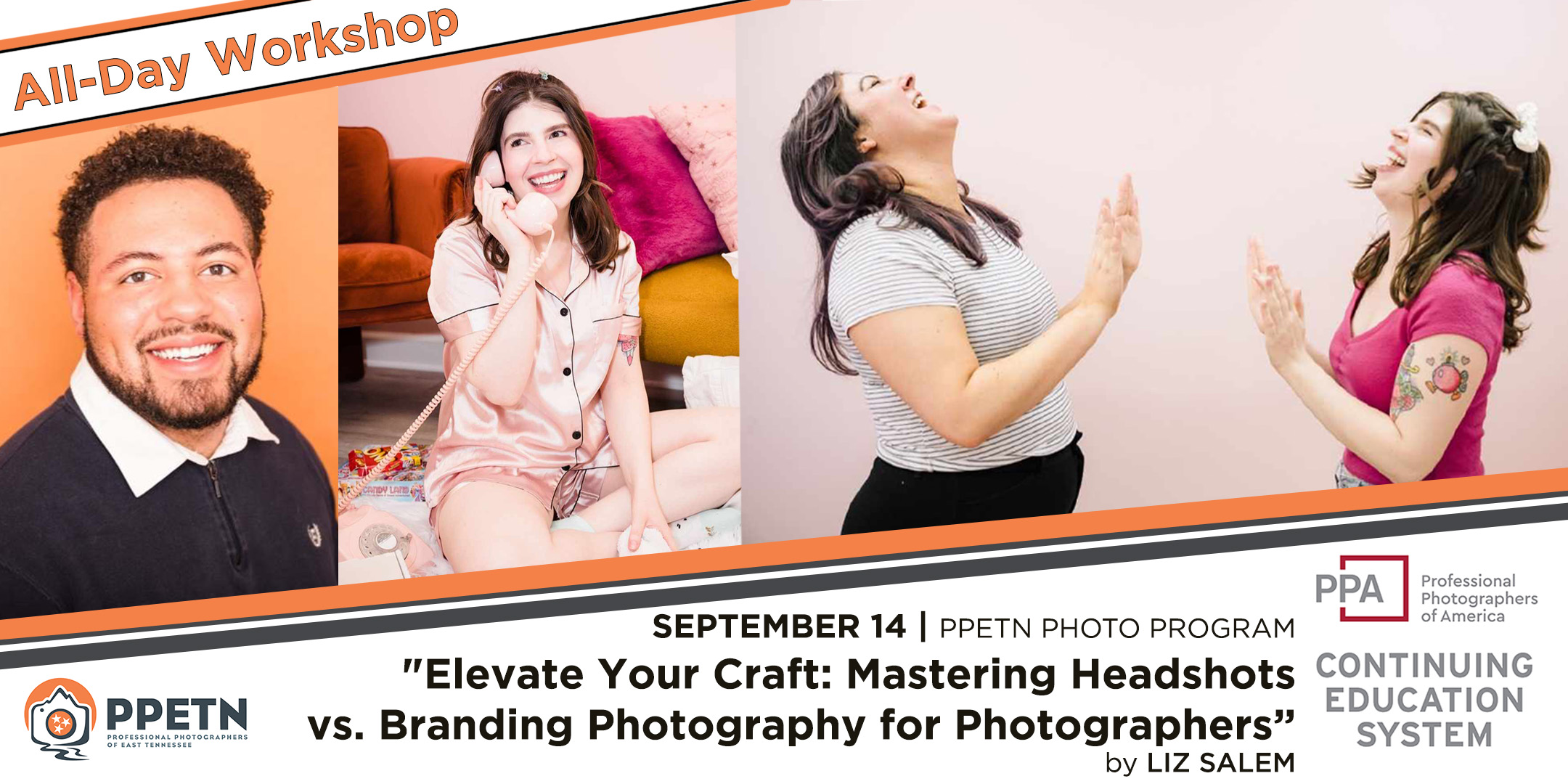 ELEVATE YOUR CRAFT: MASTERING HEADSHOTS vs. BRANDING PHOTOGRAPHY FOR PHOTOGRAPHERS BY LIZ SALEM