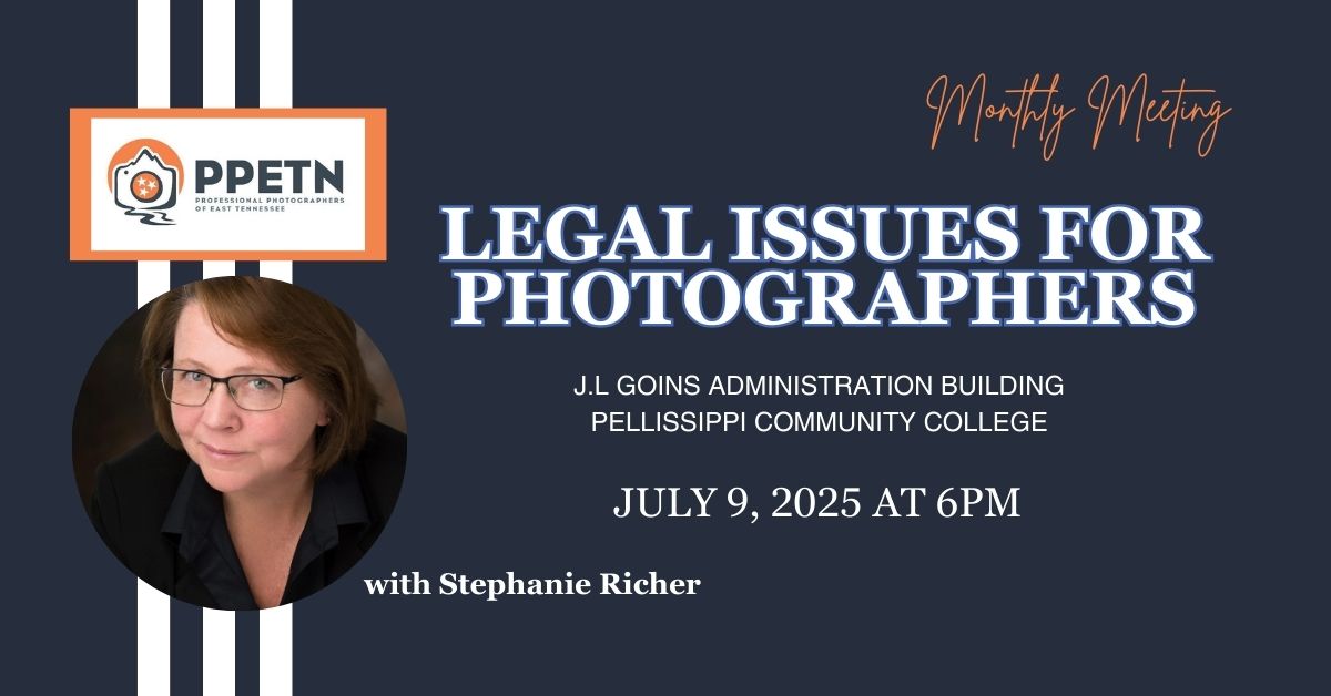 Legal Issues For Photographers with Stephanie Richer